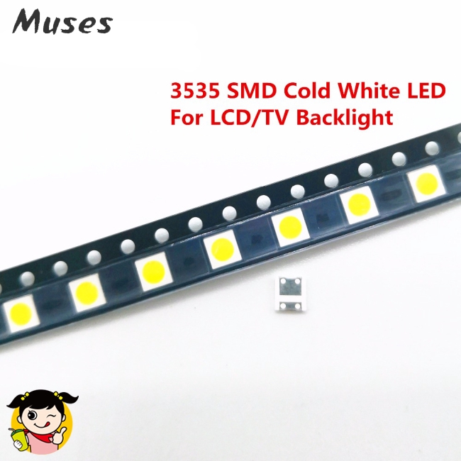 Muse07 Set 50/100 đi ốt phát quang 3535 SMD LED 2W 6V/1W 3V dành cho màn hình TV LCD