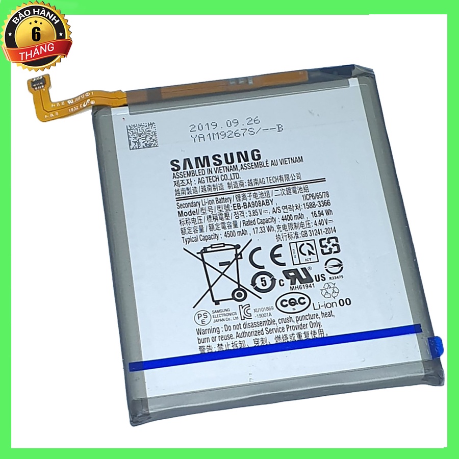 Pin Samsung A90 5G  Zin bảo hành 6 thàng 1 đổi 1