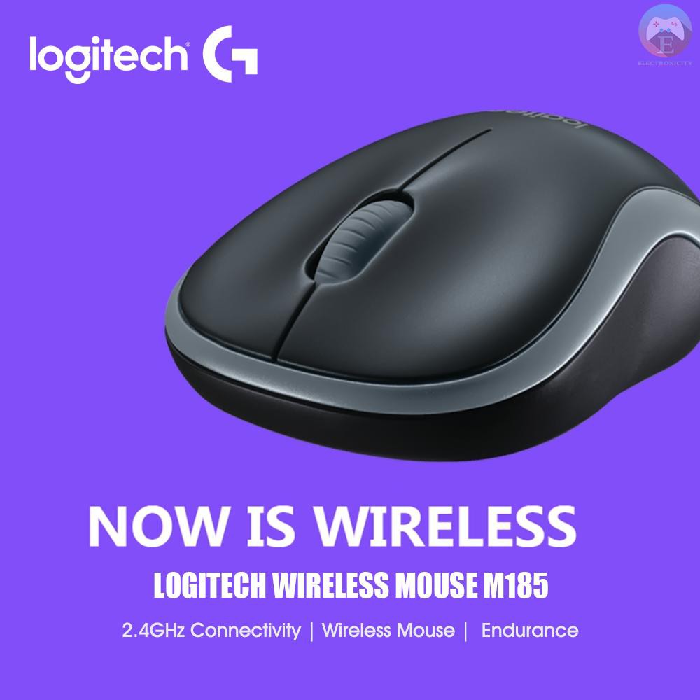 Chuột Không Dây Logitech M185 2.4ghz 75.2g