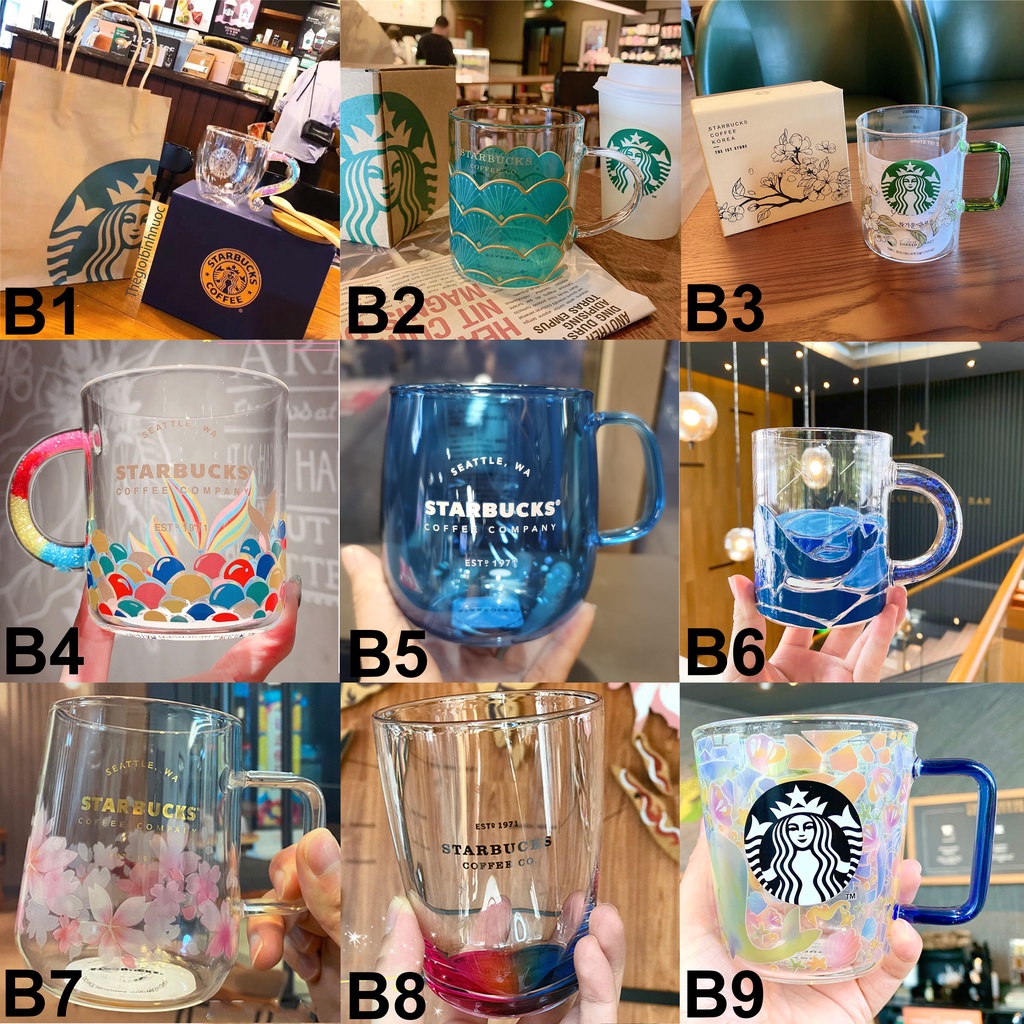Ly Thuỷ Tinh Starbucks Ly Nhựa Starbucks Cao Cấp