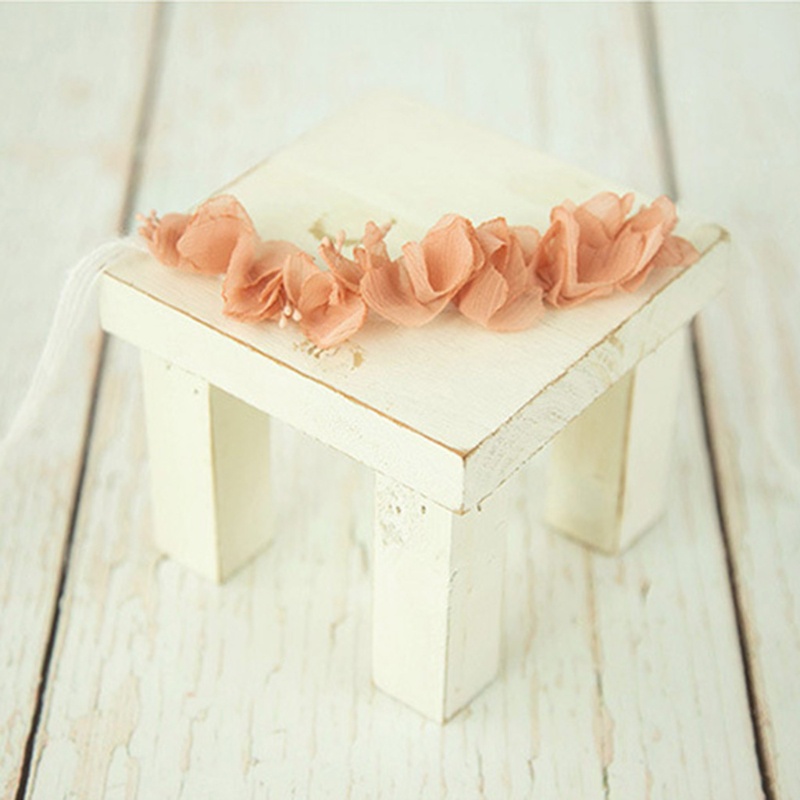 Băng Đô Hoa Xinh Xắn Dùng Làm Phụ Kiện Chụp Ảnh Cho Bé Gái Sơ Sinh