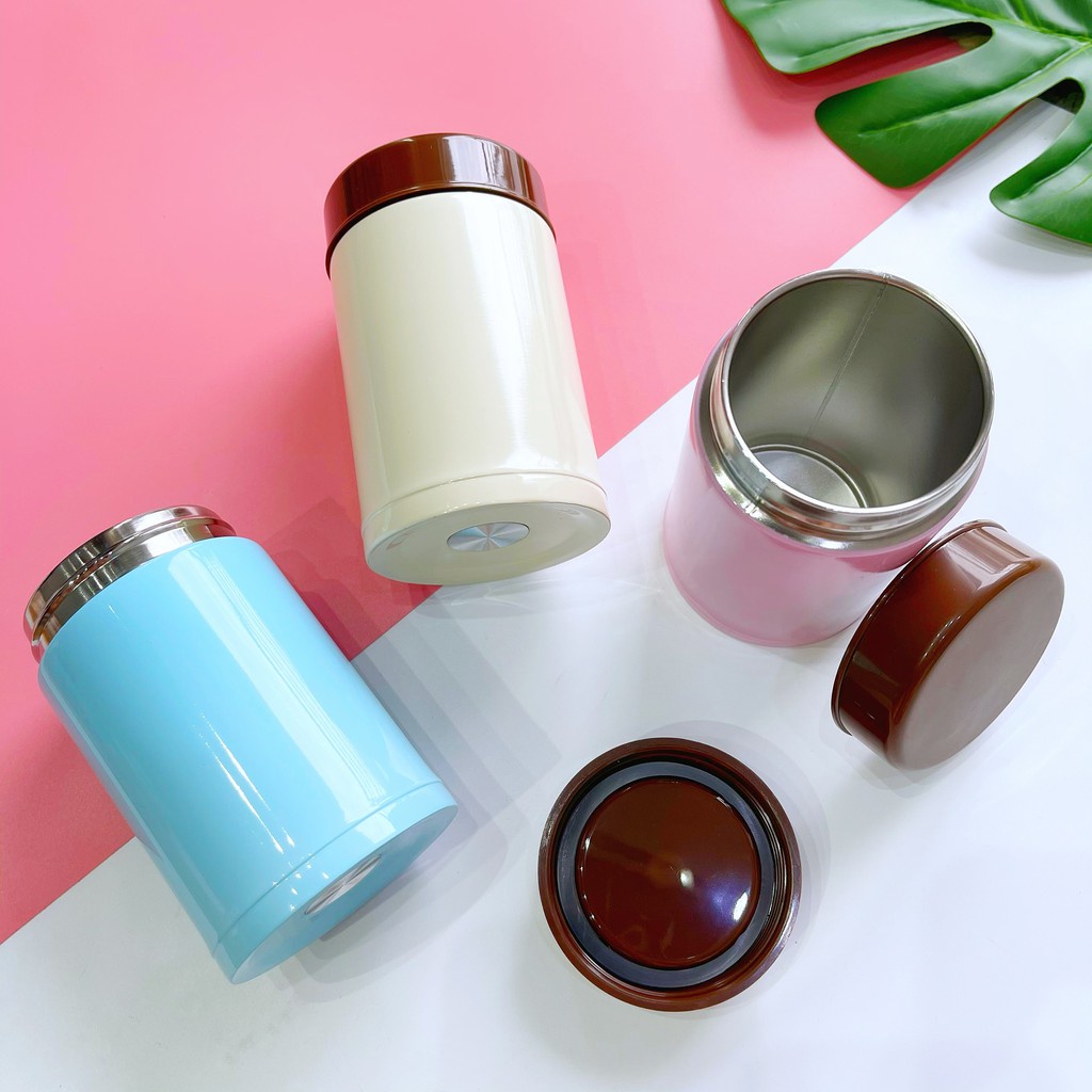 [Ăn dặm nhẹ nhàng] Bình ủ cháo 260ml gọn nhẹ xuất Nhật cao cấp