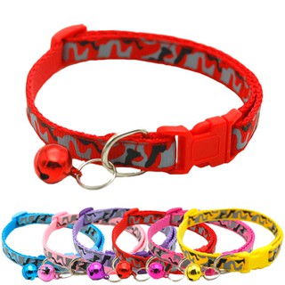 Vòng cổ gắn chuông cho chó mèo nhiều màu - Phụ kiện chó mèo- ShopPetAz