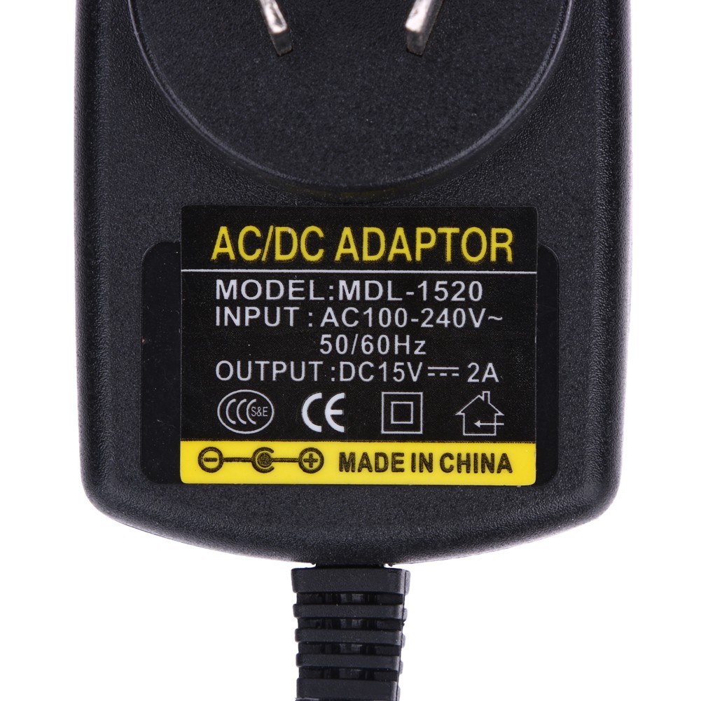 Thiết bị chuyển đổi nguồn cung cấp năng lượng DC15V 2A AC 100V-240V - DC 15V