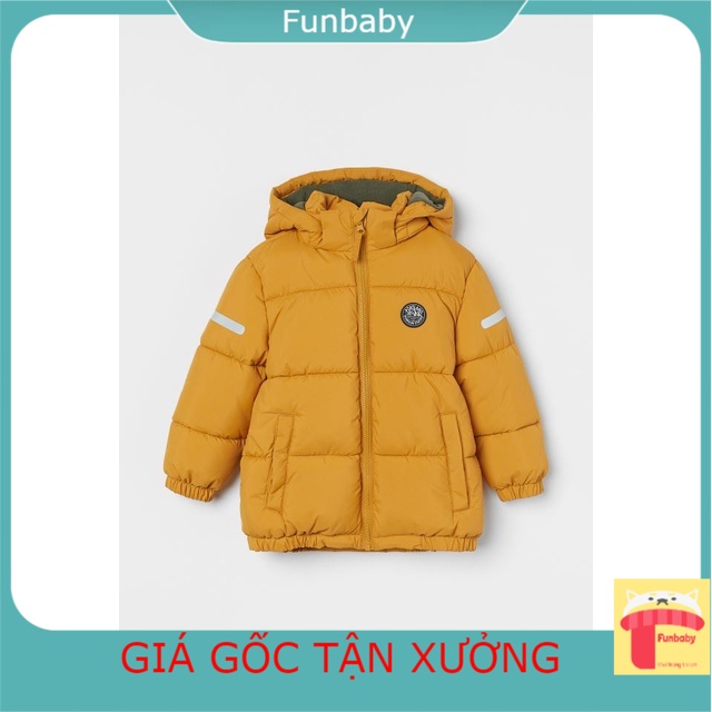 Áo khoác phao cho bé 2-8 tuổi siêu nhẹ hãng Hm, Áo phao bé trai hàng xuất xịn sò