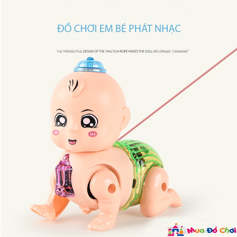 Đồ Chơi Em Bé Phát Nhạc Tập Bò Dành Cho Các Bé