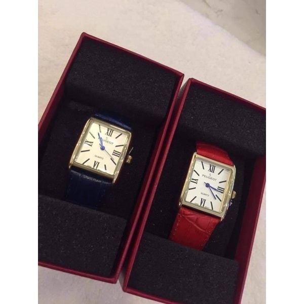 Đồng Hồ Nữ Peugeot dây da case 26mm