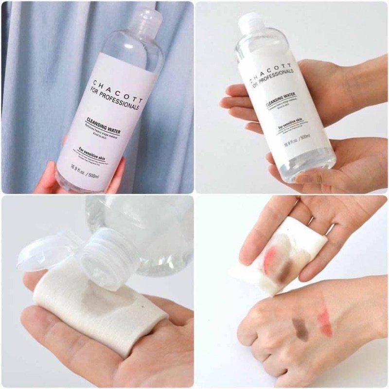 Tẩy trang ChaCott mẫu mới 500ml