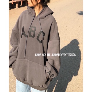 Áo hoodie ABC( ảnh thật)