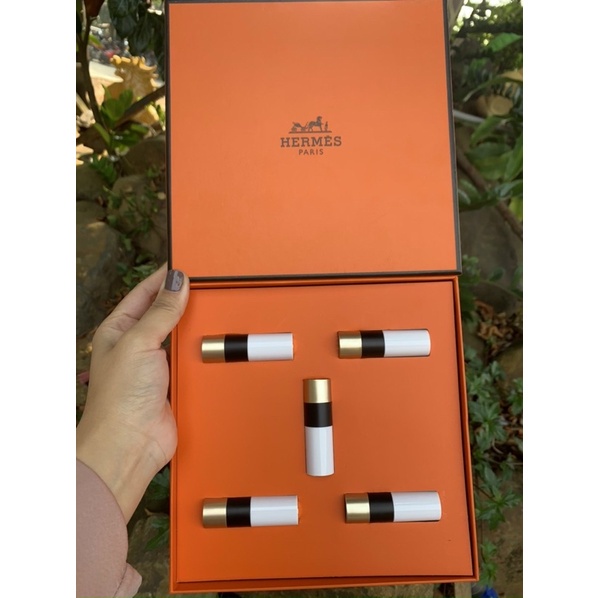 Set Bộ Son Hermes mini 5 cây