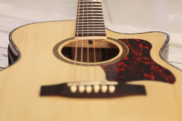 Guitar acousic điệp kỹ LV-498 tích hợp EQ cắm ra loa và máy chỉnh dây