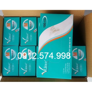 Găng tay có bột Vglove- 100 chiếc/hộp