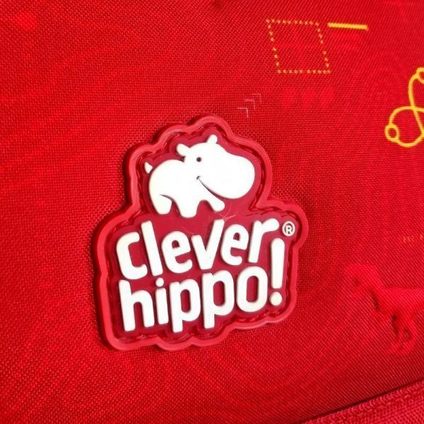 Balo Clever Hippo BD1107 Khủng long chúa tể đỏ dành cho bé