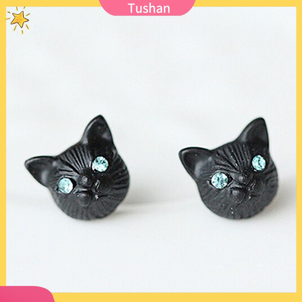 Đôi hoa tai hình chú mèo ngộ nghĩnh dành cho nữ