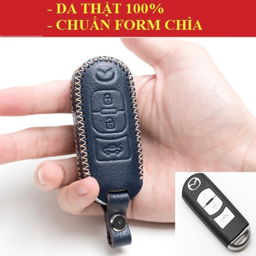Bao Da Chìa Khóa Da Thật Mazda 2,3, 6 CX5...BBQMART68