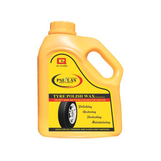 Điều dưỡng PALLAS Tyre polish wax 1.5L,Dung dịch đánh bóng lốp xe Wax đánh bóng vỏ,lốp xe bảo dưỡng các loại bánh xe ô t