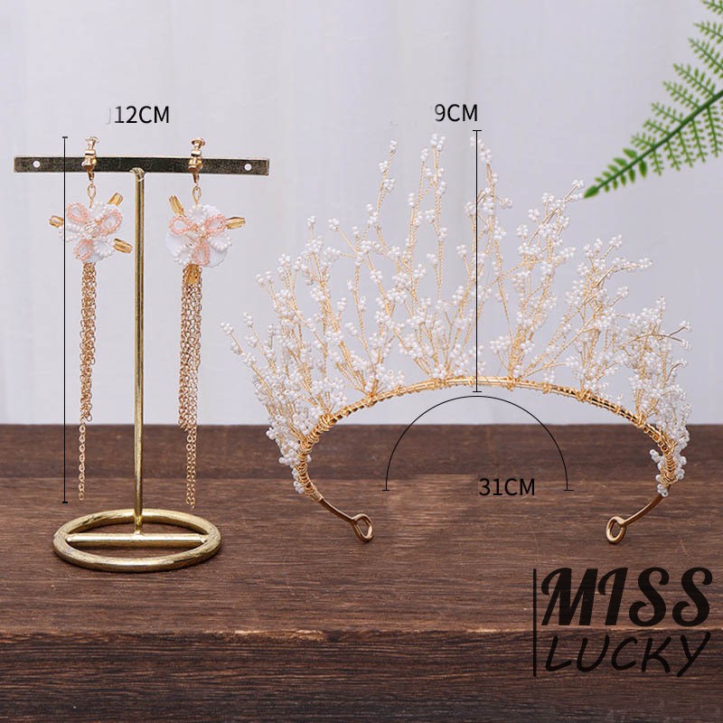 ❤Khuyên Tai Nữ Kiểu Dáng Vương Miện Thời Trang Độc Đáo