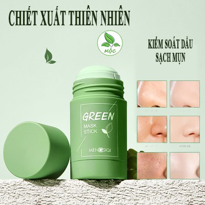 Mặt nạ bùn làm sạch giảm mụn đầu đen, kiểm soát dầu, dưỡng ẩm MENGSIQI