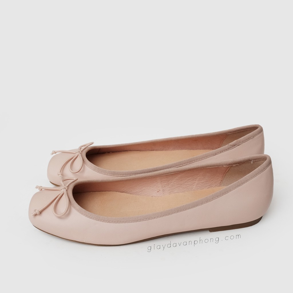 GIÀY BÚP BÊ NƠ DA THẬT XUẤT KHẨU CHÂU ÂU