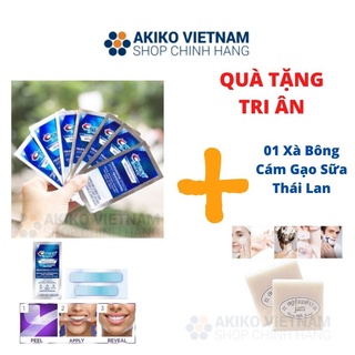 Miếng dán trắng răng FREESHIP 7 Gói-14 Miếng Liệu Trình 7 Ngày - gói dán