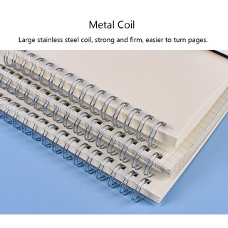 Spiral Notebook A6/A5/B5 Waterproof Simple Planner Diary Stationery for Student Writing Notebook School & Office Supplies