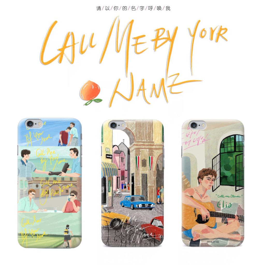 [Full dòng] Ốp điện thoại CALL ME BY YOUR NAME (12 mẫu)