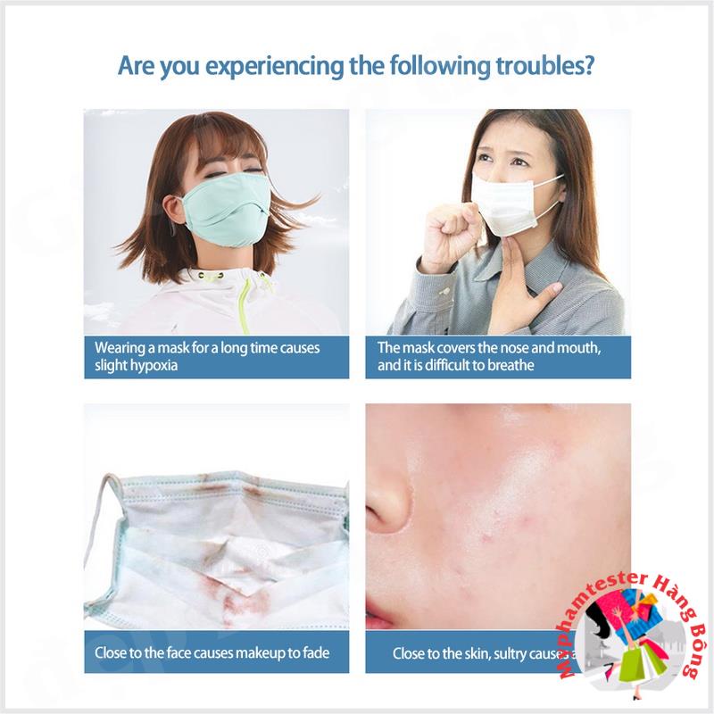 Khung đỡ đặt bên trong khẩu trang 3D chất liệu mềm mại đàn hồi thoáng khí tiện lợi