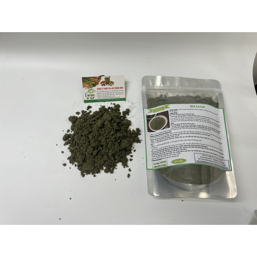Bột Lá Gai 100% Nguyên Chất Gói 500g