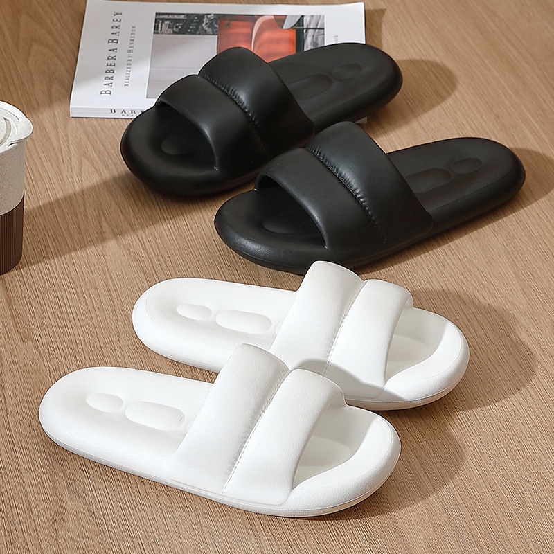 Dép Quai Ngang Đế Dày Chống Trượt Thời Trang Mùa Hè Cho Nữ