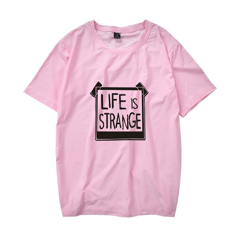 Áo Thun Cotton Tay Ngắn In Chữ Life is Strange Phong Cách Hip Hop Đường Phố Cho Nam Và Nữ XXS 4XL 3123A
