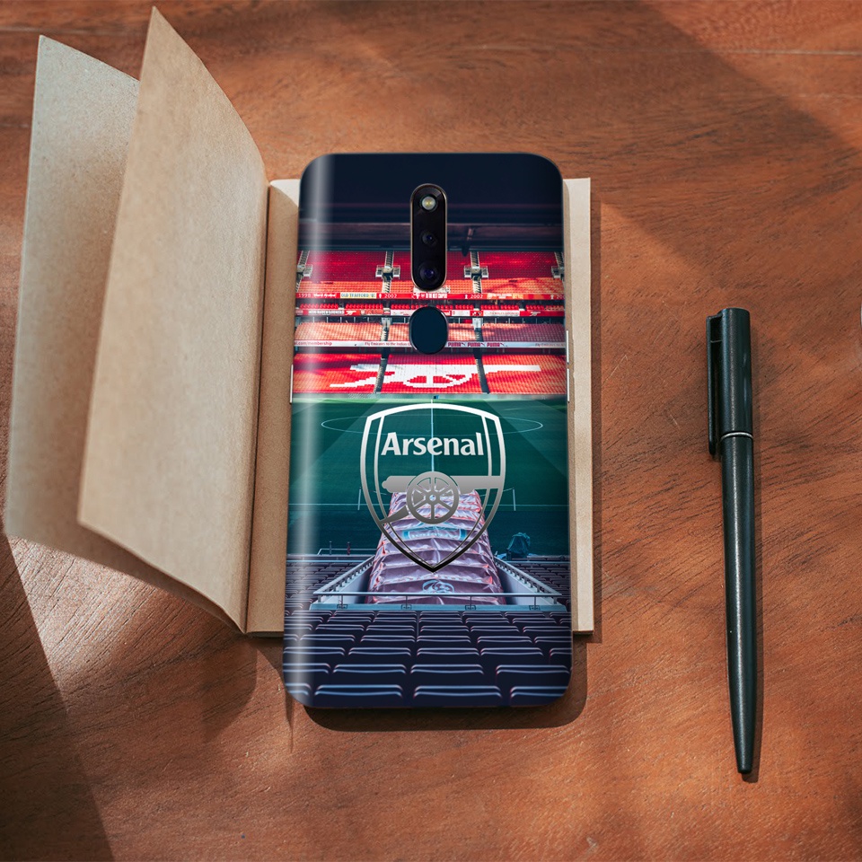 Miếng Dán Skin Điện Thoại In Hình Arsenal FC Cho Iphone 6/ 7/ 8/ X/ XS/ 11/ 11 Pro Max Và Các Dòng Máy Android
