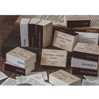 Dictionary Library - 100 trang từ điển đóng cuốn (Hàng có sẵn)