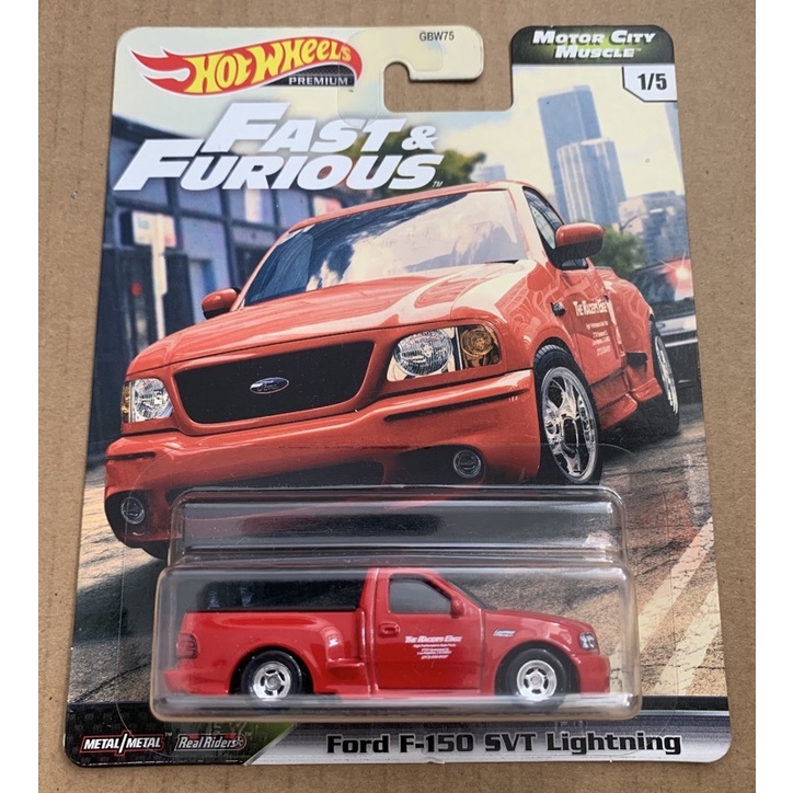 Xe Hot Wheels Ford F150 SVT Lightning Fast Furious 8