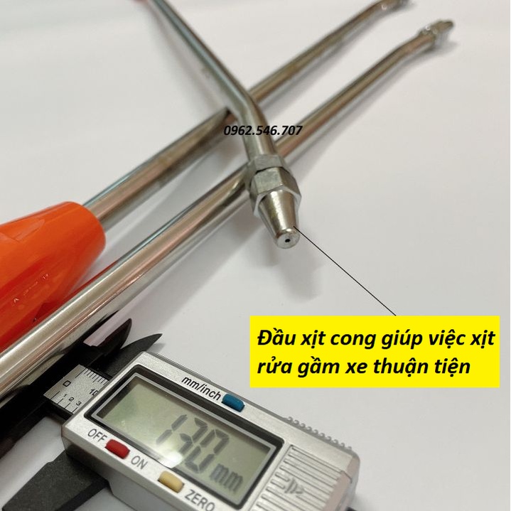 Cần xịt rửa xe áp lực - cần dài 0.6m