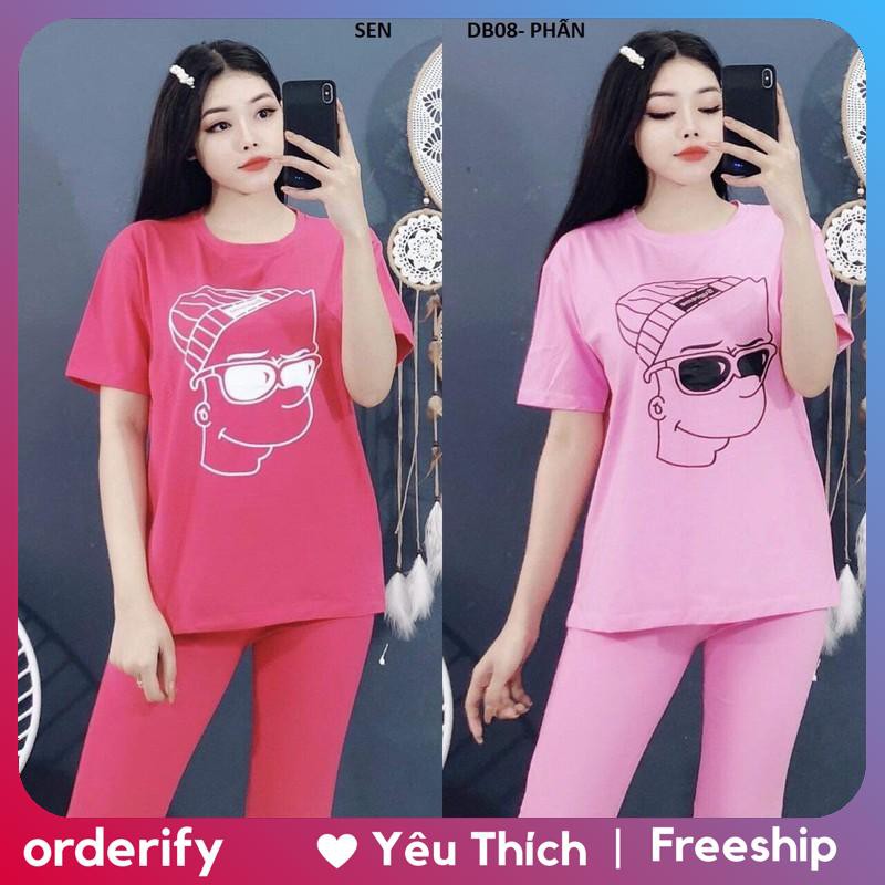 [Sale] ĐỒ BỘ LỬNG IN HÌNH HOẠT HÌNH NGỘ NGHĨNH DB08 [RẺ VÔ ĐỊCH] | BigBuy360 - bigbuy360.vn