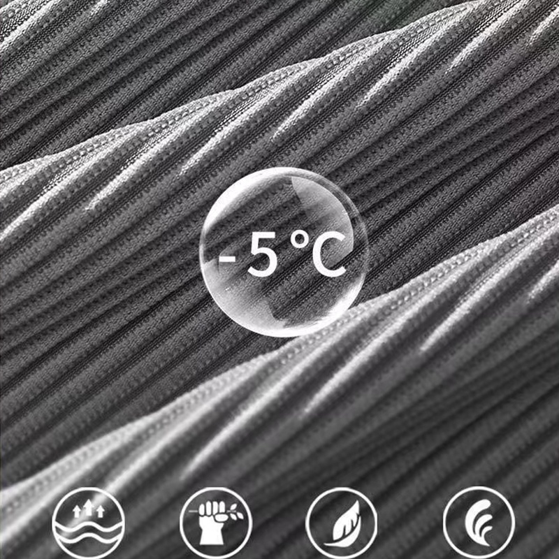 💥7.7 Quần Thể Thao Vải Lụa Lạnh Mỏng Kẻ Sọc Phối Dây Rút Thoáng Khí Thời Trang Mùa Hè Cho Nam Size M-5XL