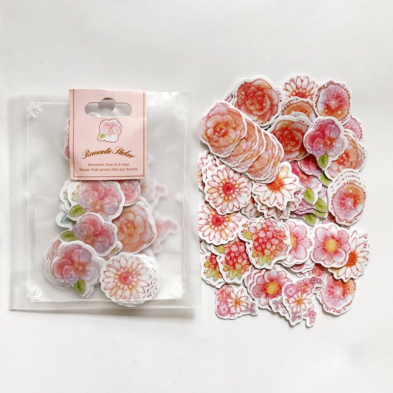 Gói 70 sticker giấy SG7002 Gachini