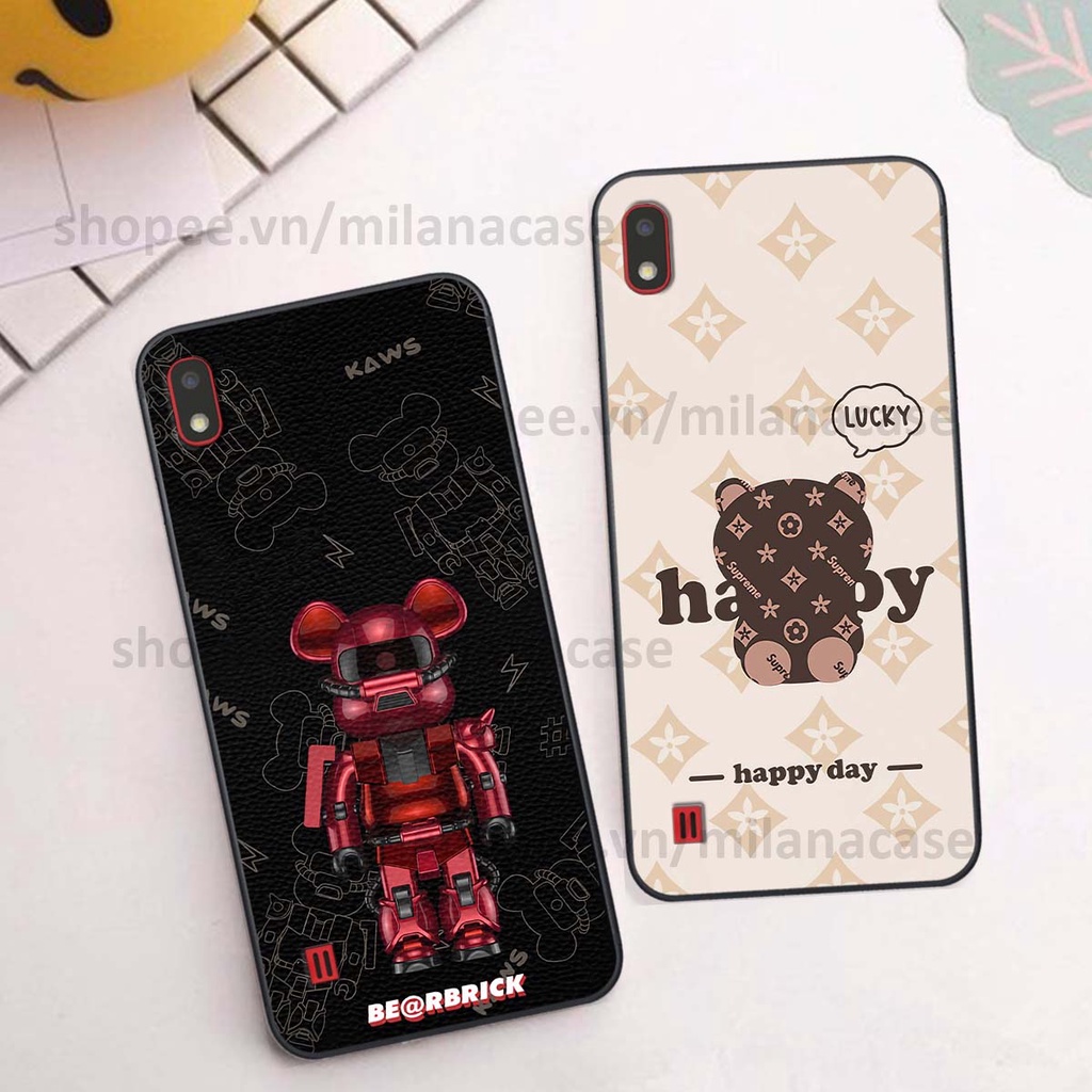 Ốp Samsung A10 / M10 gấu be@rBrick gấu Teddy Kaws siêu đẹp, phong cách, cá tính