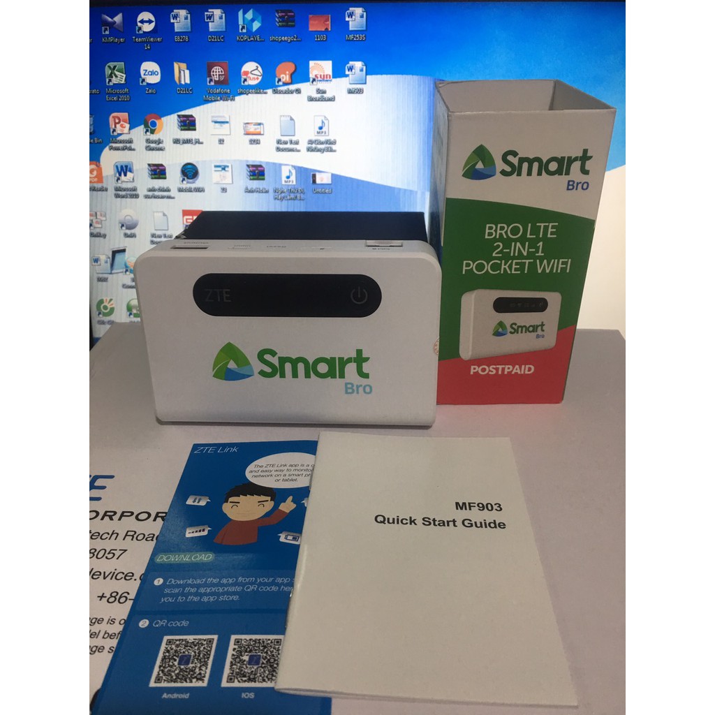 Bộ Phát Wifi 4G ZTE MF903 Kiêm Sạc Dự Phòng Có Cổng Lan | BigBuy360 - bigbuy360.vn