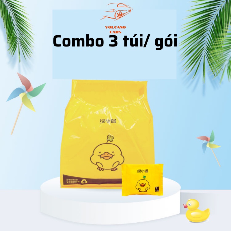 Túi đựng rác ô tô đa năng dùng một lần chất liệu thân thiện môi trường dán trên xe hơi, bếp, phòng ngủ tiện lợi nhỏ gọn