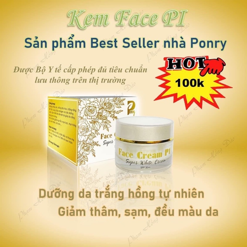 KEM FACE CHÍNH HÃNG PONRY