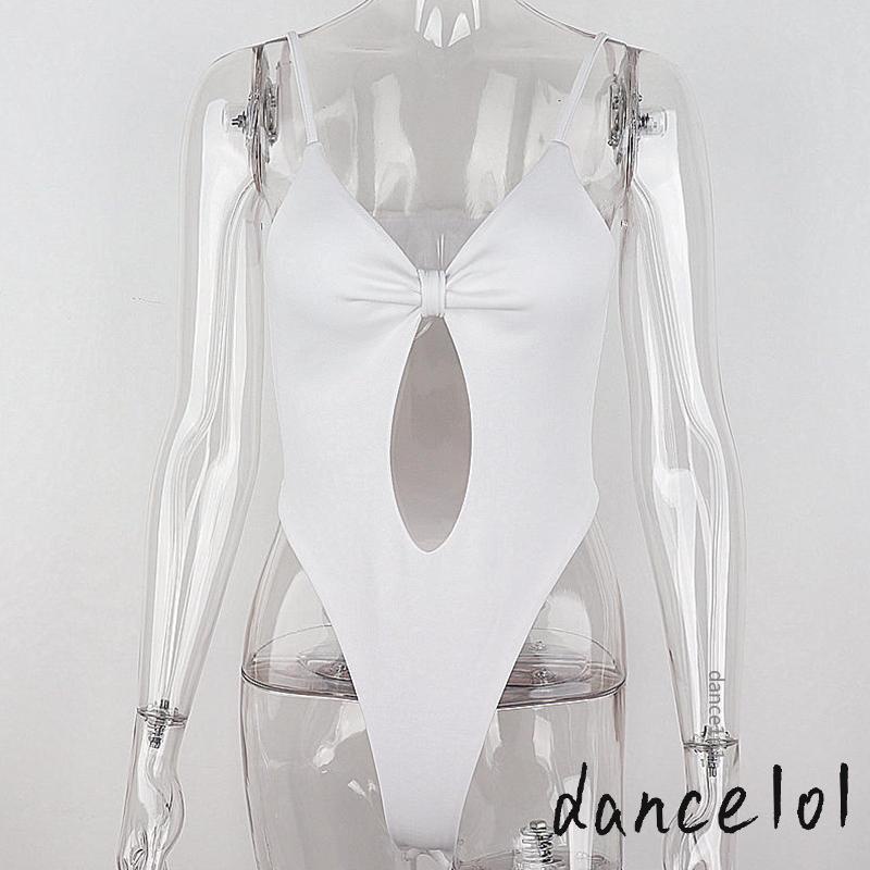 Bộ Áo Liền Quần Khiêu Vũ 1O1 Cổ Chữ V Ôm Dáng Dành Cho Nữ