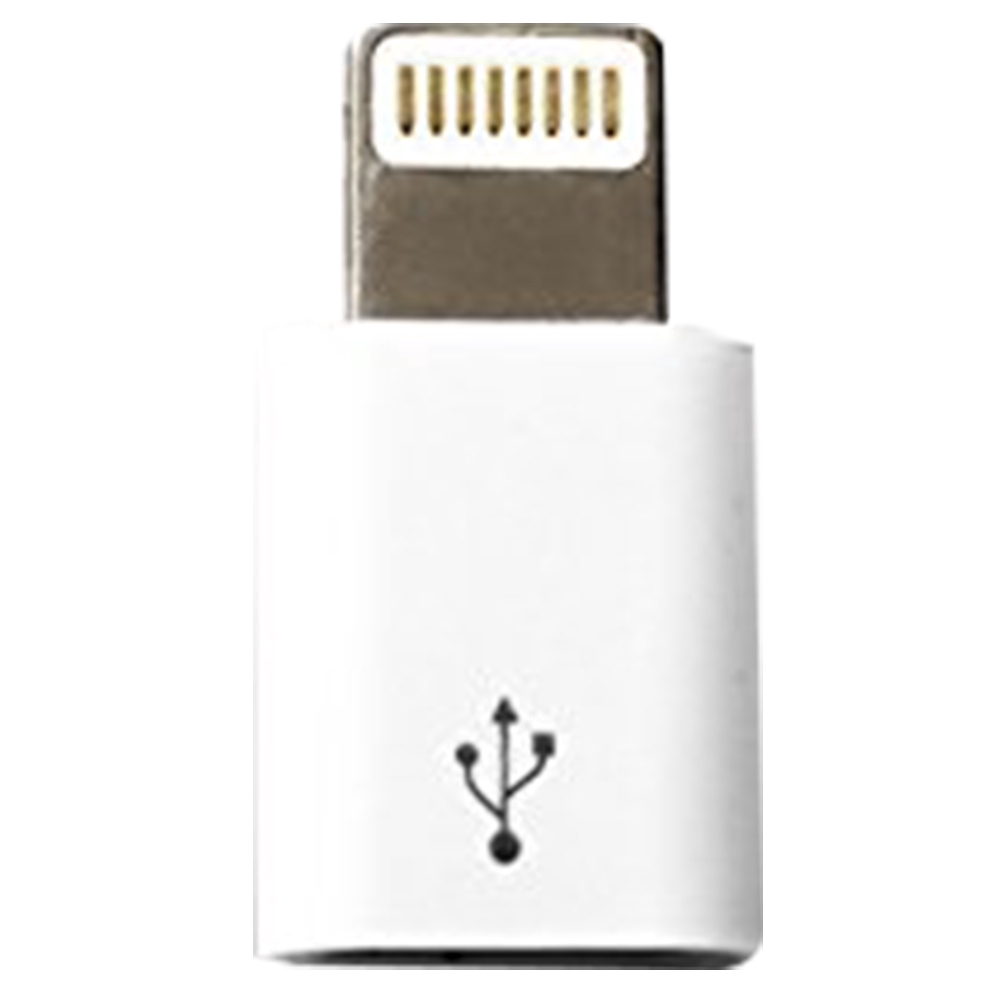 Đầu chuyển đổi cổng Micro USB sang chui Lightning 8 chân JP2 hỗ trợ iOS 8 dùng khi sạc pin và truyền dữ liệu cho Apple