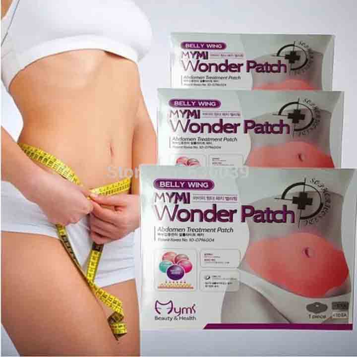 Miếng dán tan mỡ bụng WONDER PATCH (Hộp gồm 5 miếng)