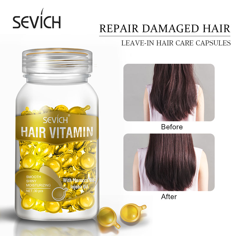 Set 30 Viên Nang SEVICH Chứa Vitamin Chăm Sóc Và Phục Hồi Tóc Hư Tổn | BigBuy360 - bigbuy360.vn