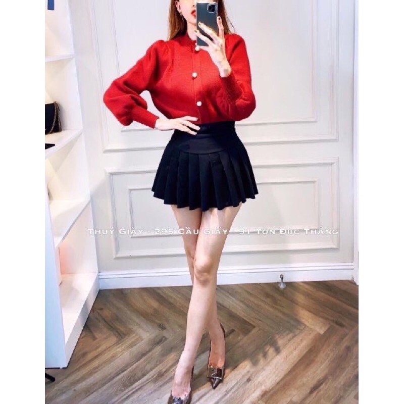 Chân váy xếp li 2 cạp (có quần trong)