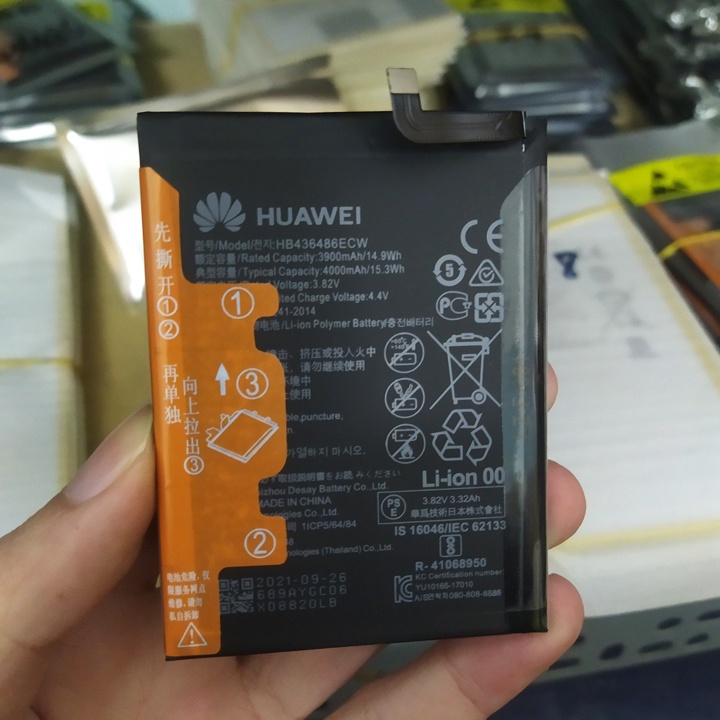 Thay pin mới huawei mate 10, mate 10 pro dung lượng 4000 mah