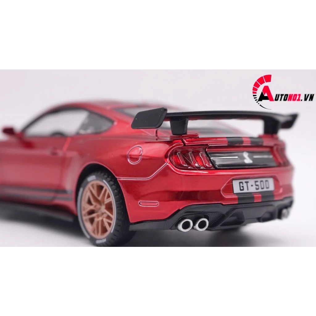 MÔ HÌNH XE FORD MUSTANG SHELBY GT500 RED 1:32 ALLOY 7686