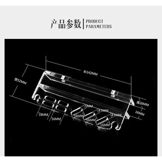 Giá treo dụng cụ thủy sinh mica cao cấp