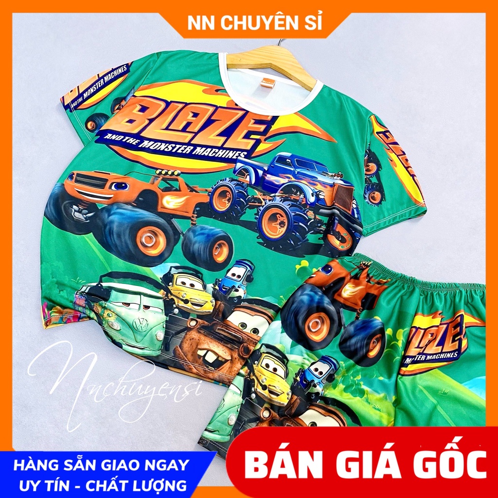 Đồ bộ thun đùi mặc nhà cho bé in hình gấu dễ thương chất thun mềm mát size đến 70kg DBRBD FULL SIZE